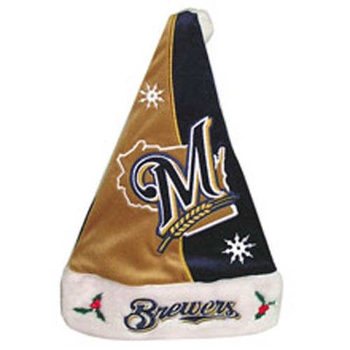 Forever Collectibles MLB Santa Hat - Brewers
