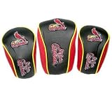 St. Louis Cardinals Mesh Golf Barrel Head Cover Set - Baseball Sports Merchandise