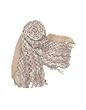 Missoni Multicolor Knit Long Scarf Beige