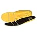 MEGAComfort Personal Anti-Fatigue Mat (ESD) Insoles; Dual Layer 100% Memory Foam with ESD Threads for Anti Static Control, For ESD footwear ONLY, Men's Size 8-9, Women's Size 10-11, Yellow,Black