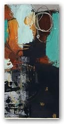 Abstracto VIII by Ivan Reyes 8"x20" Art Print Poster Latin