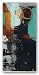 Abstracto VIII by Ivan Reyes 8"x20" Art Print Poster Latin