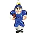 SC Sports Kentucky Wildcats Caucasian Football Player Ornament (Set of 2)