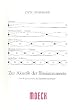 Zur Akustik der Blasinstrumente