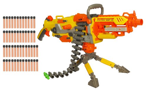 Nerf N-Strike Vulcan EBF-25 Dart Blaster - With Bonus Darts