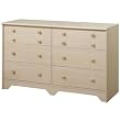 South Shore 2713027 Shaker Style Double Dresser, Maple