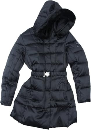 Geox K1325A F9000 Parka Fille Noir 12 ans