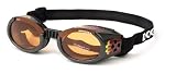Doggles Dog Goggles ILS Flames Frame / Orange Lens - Small