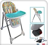 Monsieur Bébé – Chaise Haute – Modèle : Happy Color 416ad d1P5L. SL160 Chicco 4079024700000 Chaise Haute Rouge