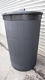 210 litre dustbin/refuse bin/bin/locking feature lid