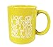 I Love You a Bushel and a Peck 8 oz. coffee mug- GRAY
