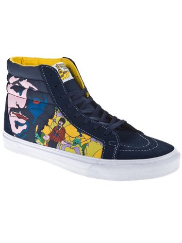 Vans Unisex SK8-Hi Reissue x The Beatles (The Beatles) Faces Dress Blues Men's 4.5, Women's 6 Medium Vans Unisex SK8-Hi Reissue x The Beatles (The Beatles) Faces Dress Blues Men's 4.5, Women's 6 Medium