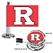 Rutgers University Flag HoodEz w/ free flat medallion