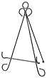Black Easel Stand Black Easel Stand