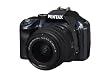 Pentax K-x 12.4MP Digital SLR with 2.7 inch LCD and 18-55mm f/3.5-5.6 AL Lens (Navy)