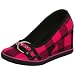 Sugar Women's Betsy Cat Hunters Plaid Wedge