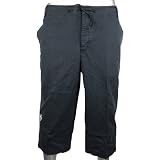 Mens Puma Navy Para Long 3/4 Length Chino Short Summer Casual Shorts Size M / L