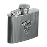 Review Sterling & Classic SC658 / Three Feathers 2oz Stainless Steel Hip Flask