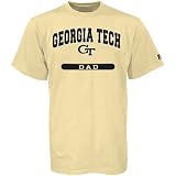 Russell Georgia Tech Yellow Jackets Gold Dad T-shirt