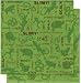 Bo Bunny Paper 12x12 U Bug Me! Slimy