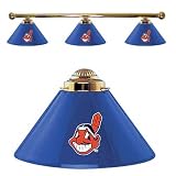 Cleveland Indians MLB 3 Shade Billiard Light - B0001DK4HU