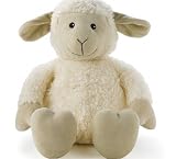 Aroma Home Hot Hugs Microwavable Lamb Heat Pack with Lavender and Chamomile Pure Essential Oil - Made in England