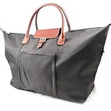 Grand cabas "Hexagona" marron fonc&eacute;