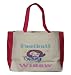 Football Widow Large TOTEBAG FUCHSIA