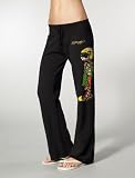 Ed Hardy - Ed Hardy GEISHA UMBRELLA Multi Print Lounge Pants in Black