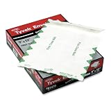 Quality Park Tyvek Open End First-Class 9 x 12 Inch White Envelopes 100 Count (R1470)