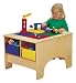 Jonti-Craft 57449JC KYDZ BUILDING TABLE - LEGO COMPATIBLE With colored tubs