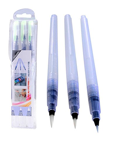 Water brush pen set xpassion artist paint bruh pen 3pcs…
