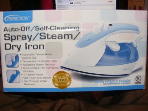 Auto-off/self-cleaning Spray/steam/dry Iron
