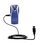 Classic Straight USB Cable for the Vivitar ViviCam 30 - uses Gomadic TipExchange Technology