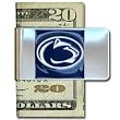 Penn State Pewter Money Clip NCAA