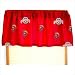 Ohio State Printed Curtain Valance
