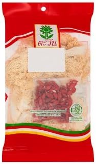 Tawan Mixed Dried Bamboo Fungus and Chinese Wolfberry Seed Herb (20g , 2 Pcs) By Thaidd