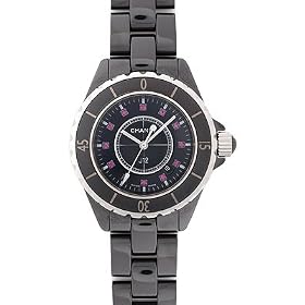 New Chanel J12 Ruby Ladies Quartz Ceramic H1634 Watch by Chanel