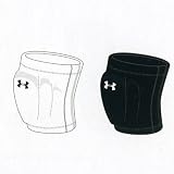 Under Armour Volleyball Kneepads (Color/Size=White-Medium)