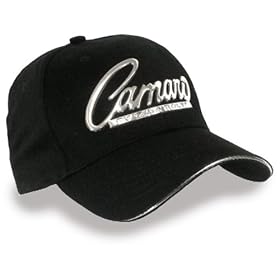 Camaro By Chevrolet Hat Black with Metal Logo (Apparel Clothing) by Chevrolet Apparel