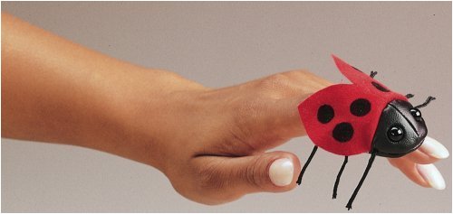 Childrens Toyshop  Toys : Folkmanis Mini Ladybug Finger Puppet