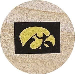 Thirstystone Natural Sandstone Set of 4 Coasters University of Iowa