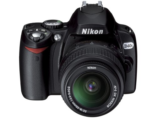 Nikon D40x 10.2MP Digital SLR Camera with 18-55mm f/3.5-5.6G ED II AF-S DX Zoom-Nikkor Lens