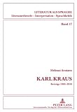 Produkt-Bild: Karl Kraus: Beitr&auml;ge 1980-2010