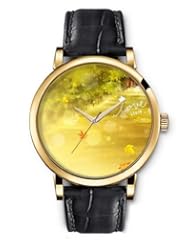 SPRAWL Aanalog Fashion Series Gold Ladies Watches of Genuine Black Leather Strap,Unique Wrist Watch for Women Girls Designed with Love on the road