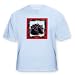 Chocolate Shavings Cake - Light Blue Infant Lap-Shoulder Tee (6M)