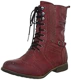 Mustang 1078504/5, Damen Fashion Halbstiefel & Stiefeletten, Rot (Rot 5), EU 41