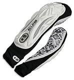 Eclipse Distortion 08 Men's Paintball Elbow Pads - White