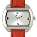 Ravel - R0115.03.2 - Montre Femme - Quartz japonais - Ecran argenté - Bracelet rouge
