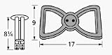 'Burner Asmby, Fig-8, Ci, 17 X 9; Bmstr'